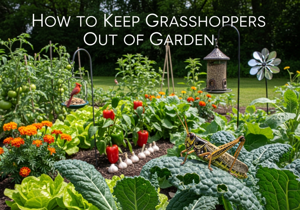 How to Keep Grasshoppers Out of Garden