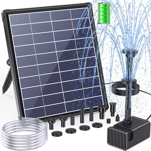 Best Solar Water Fountain Pump With Battery Backup
