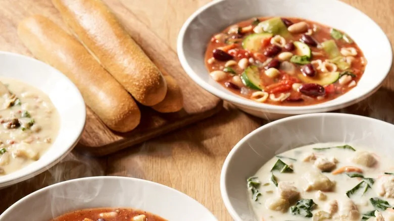 What Soups Does Olive Garden Have