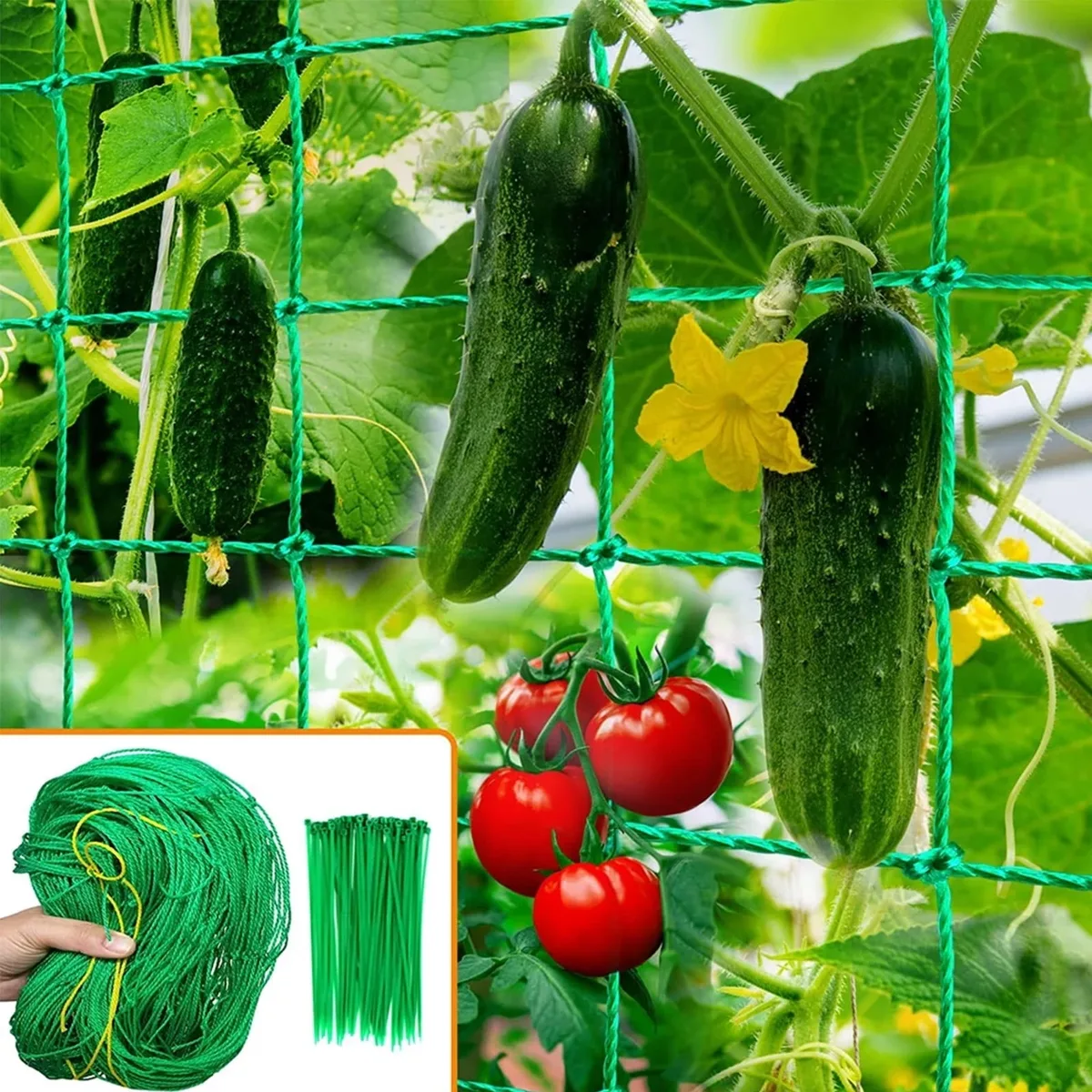 cucumber trellis netting