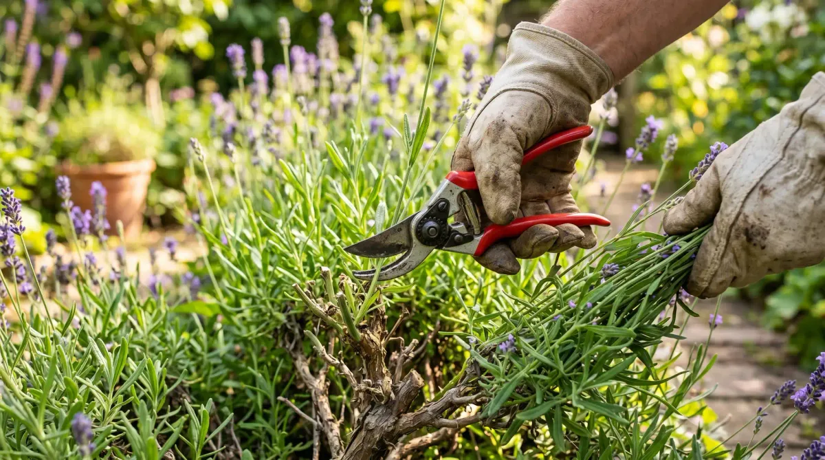 cutting back perennials