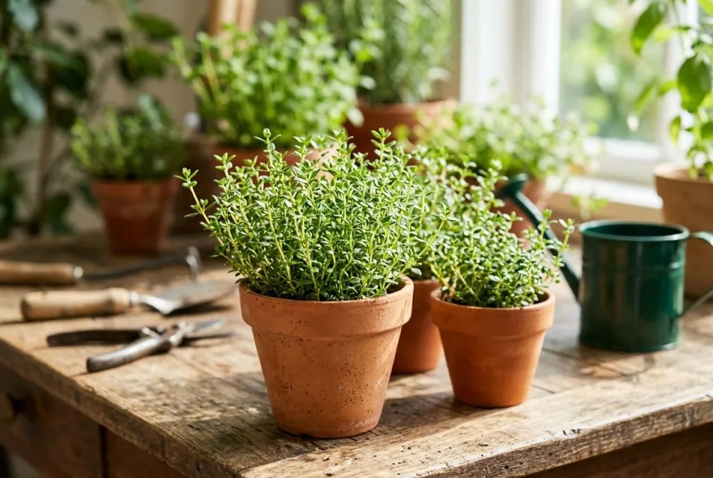 growing thyme