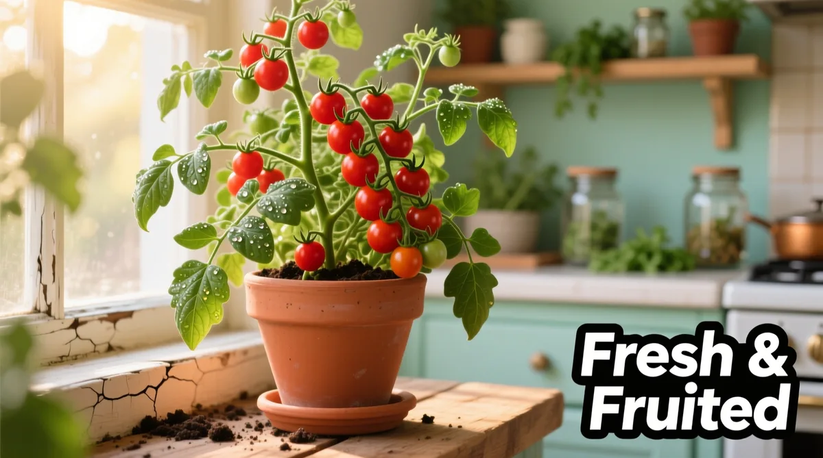 growing tomatoes in pots