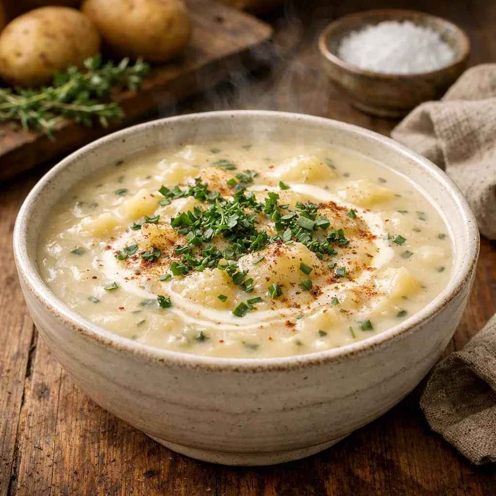 healthy potato soup recipe
