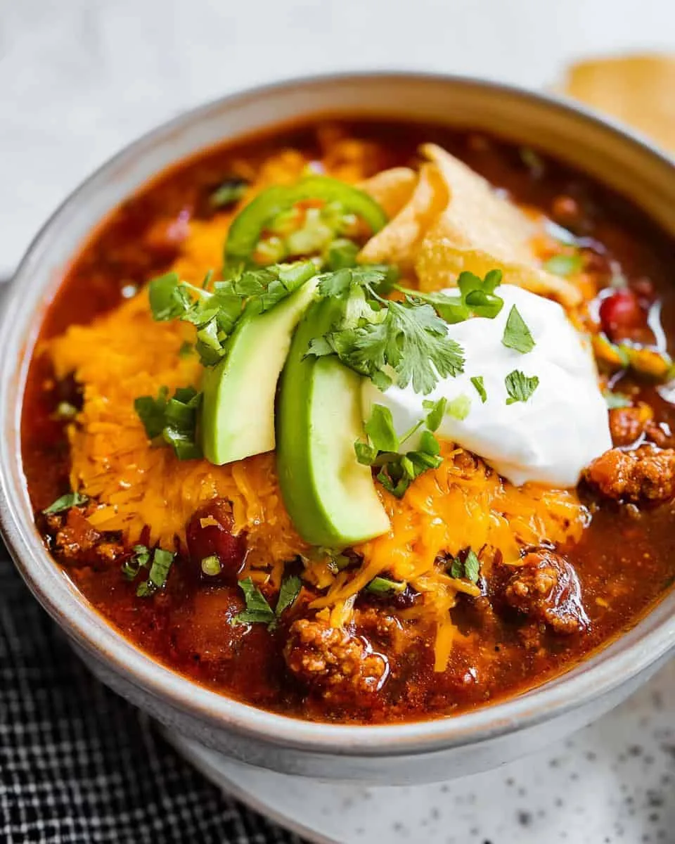 homemade chili recipe