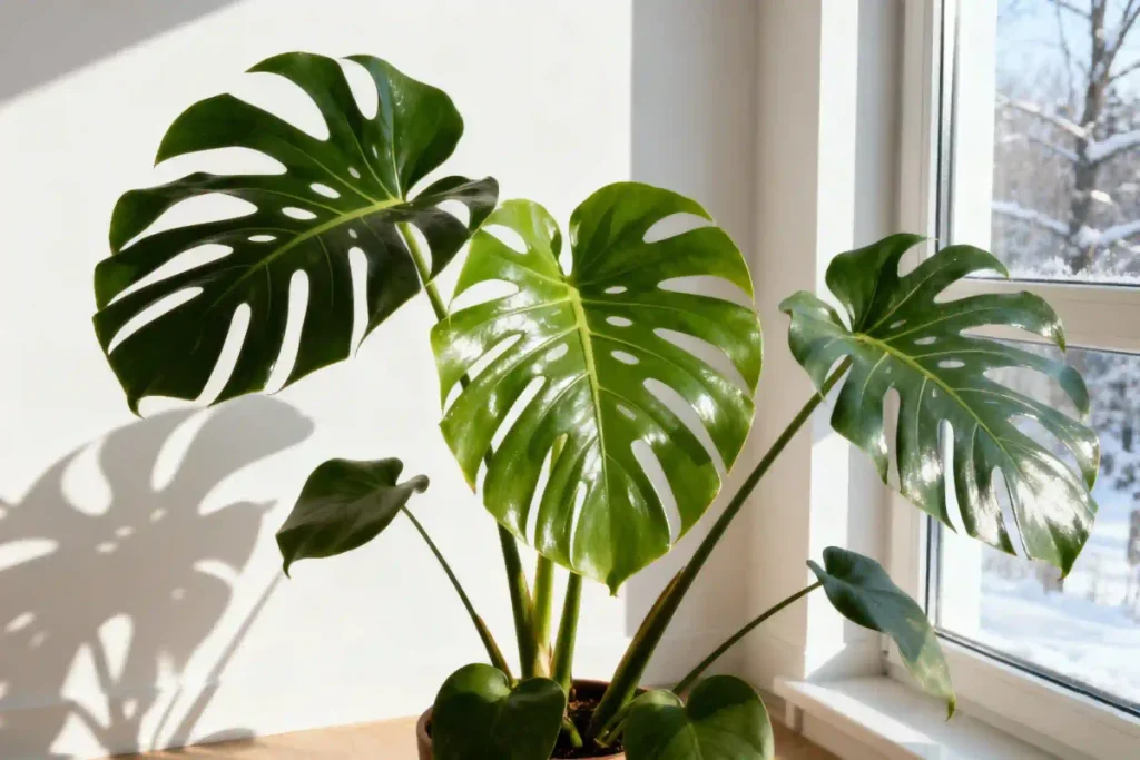 houseplants winter window light