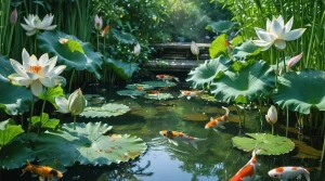 keeping pond water clear natural way