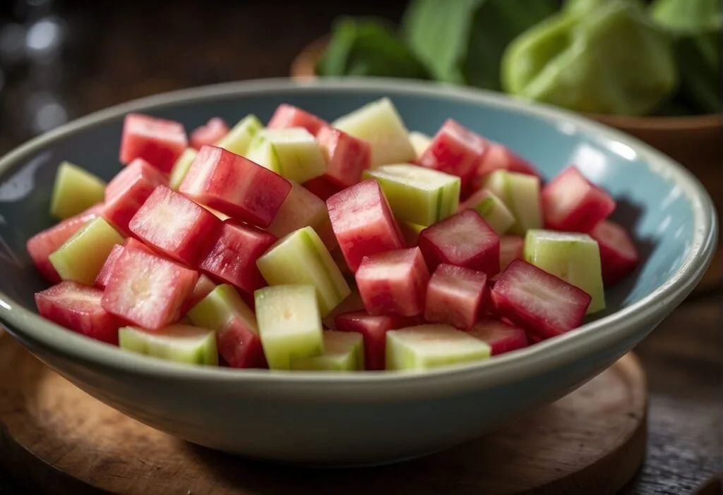 maceration stage rhubarb