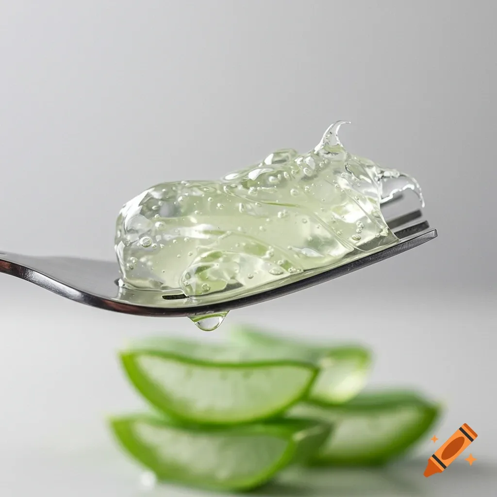 making aloe vera gel