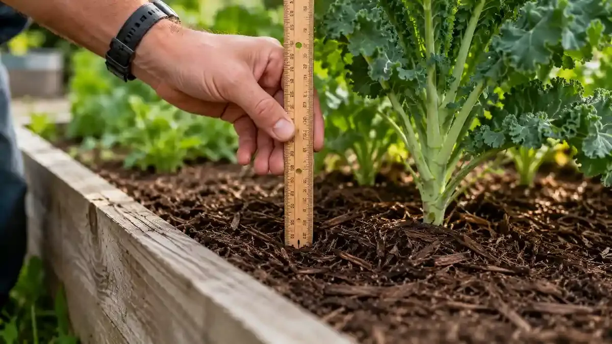 mulch thickness measurement
