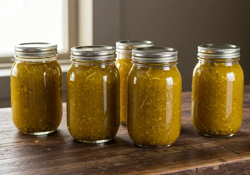 mustard pickles recipe