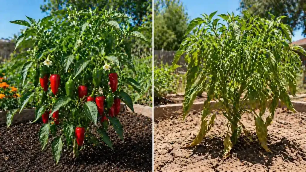 overwintering peppers