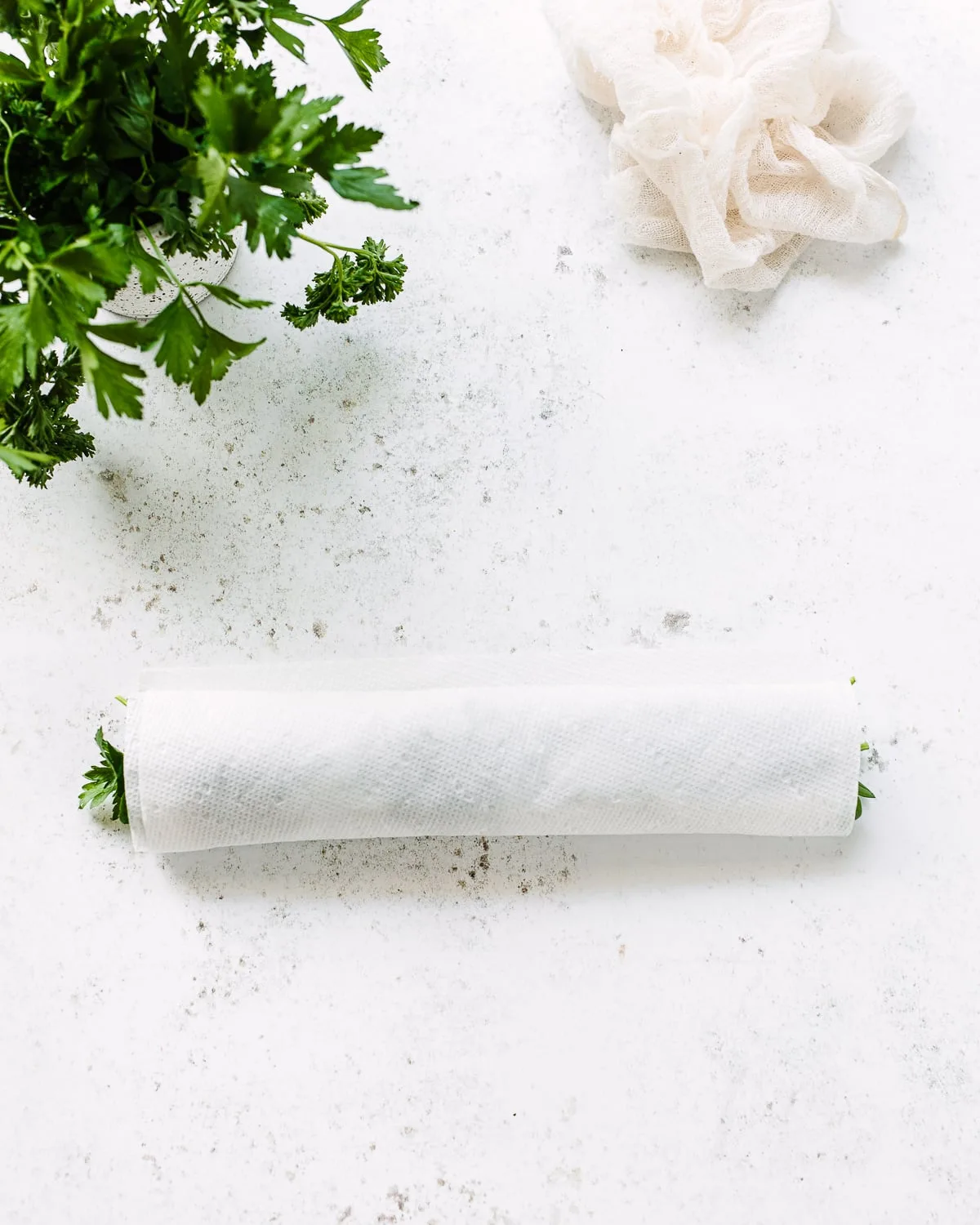 paper towel method