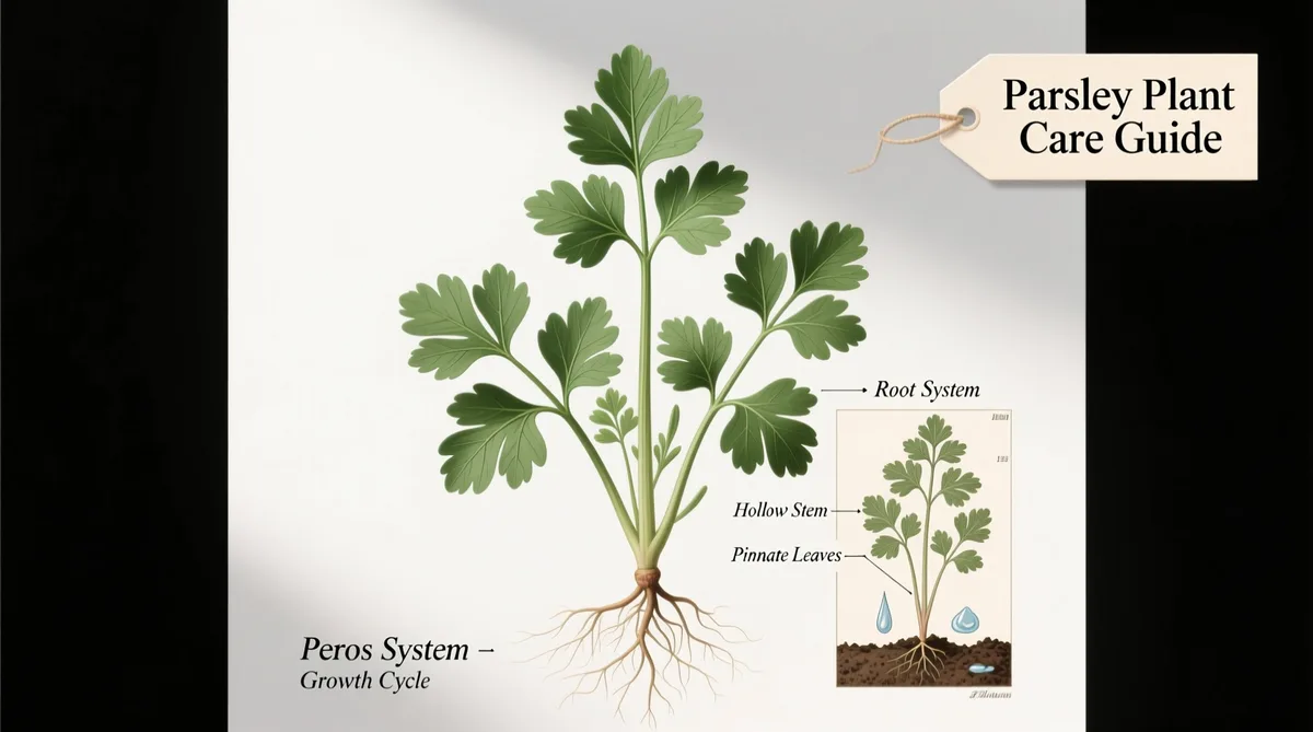 parsley plant structure