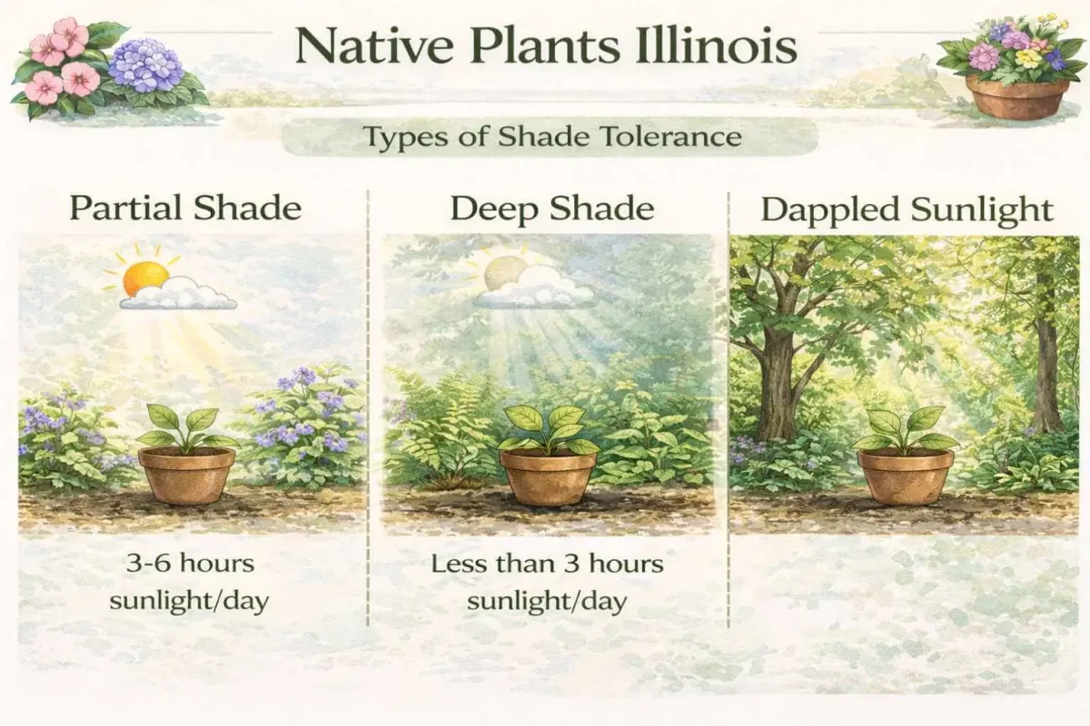 partial shade herbs
