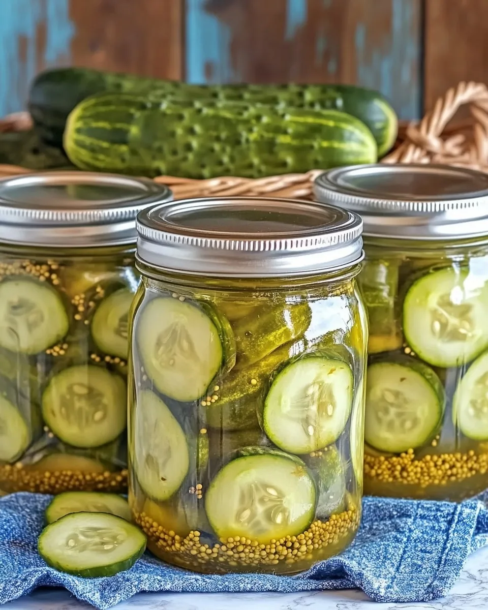 pickling cucumbers mustard seeds