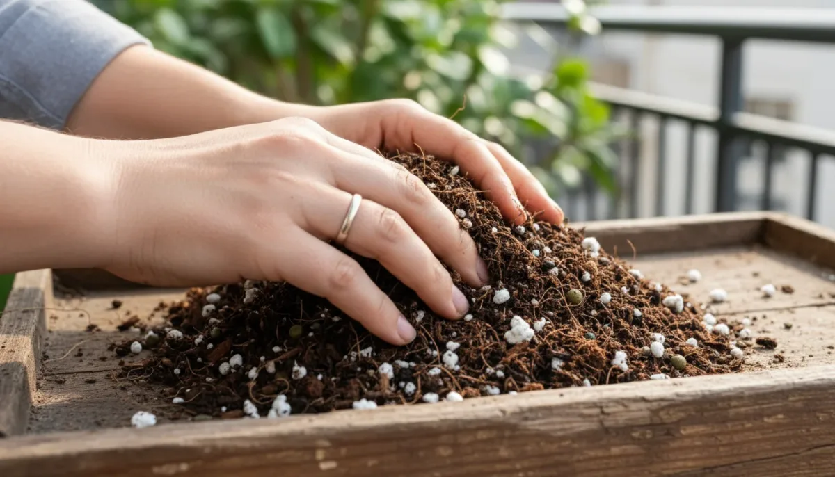 potting soil for container gardening