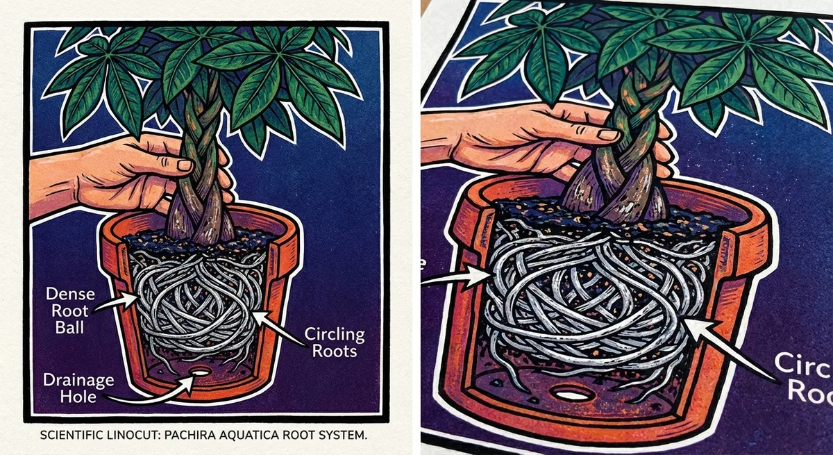 repotting money tree