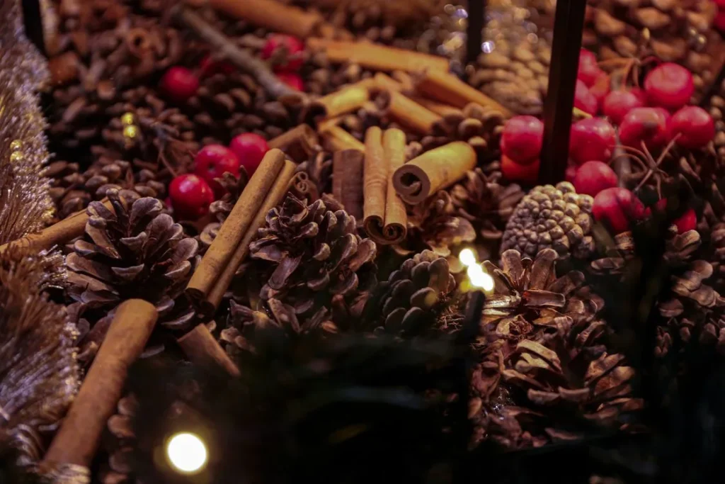 scented pine cones