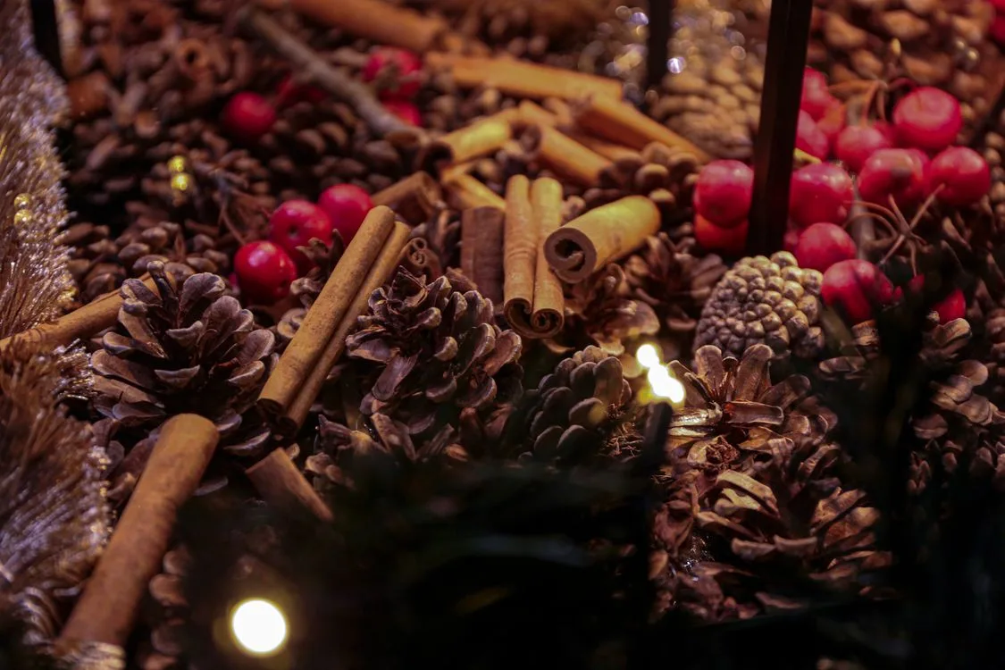 scented pine cones