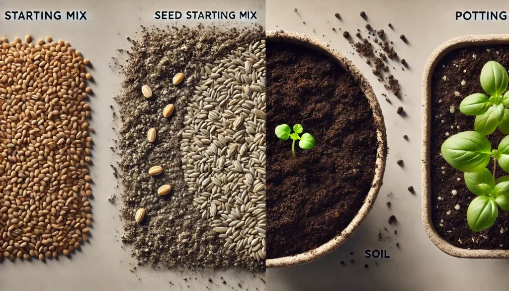 Seed-starting mix