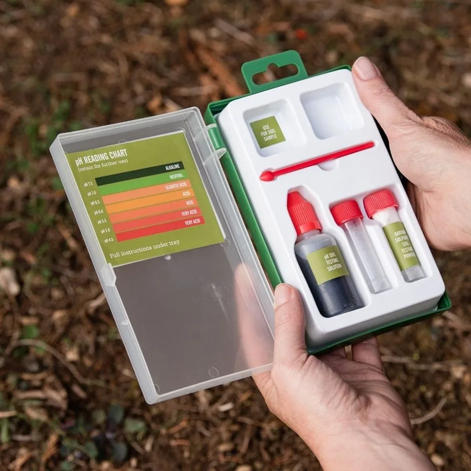 soil pH test kit