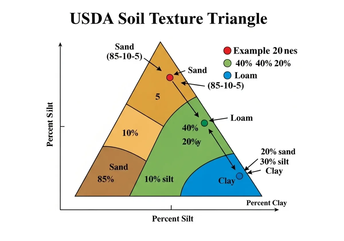 soil texture triangle