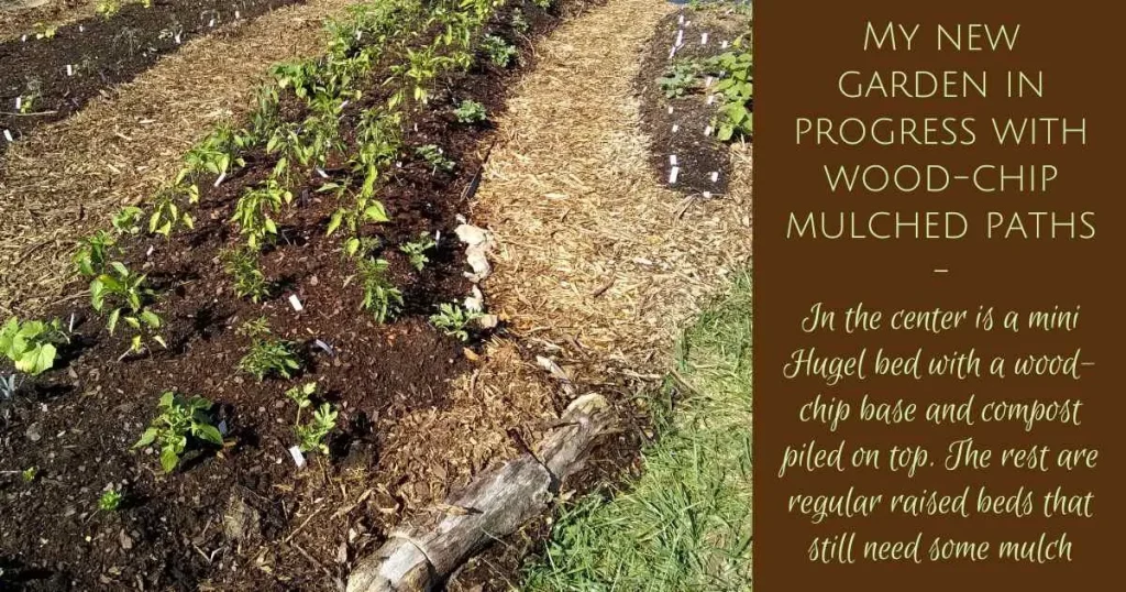 spread mulch