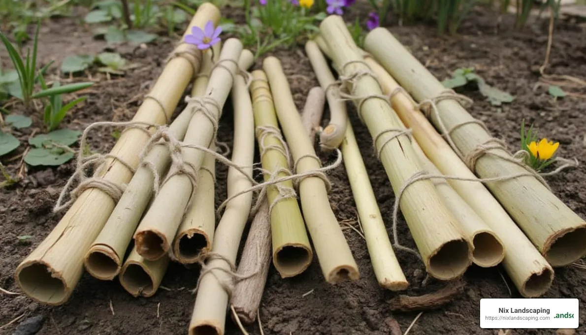 spring garden clean up