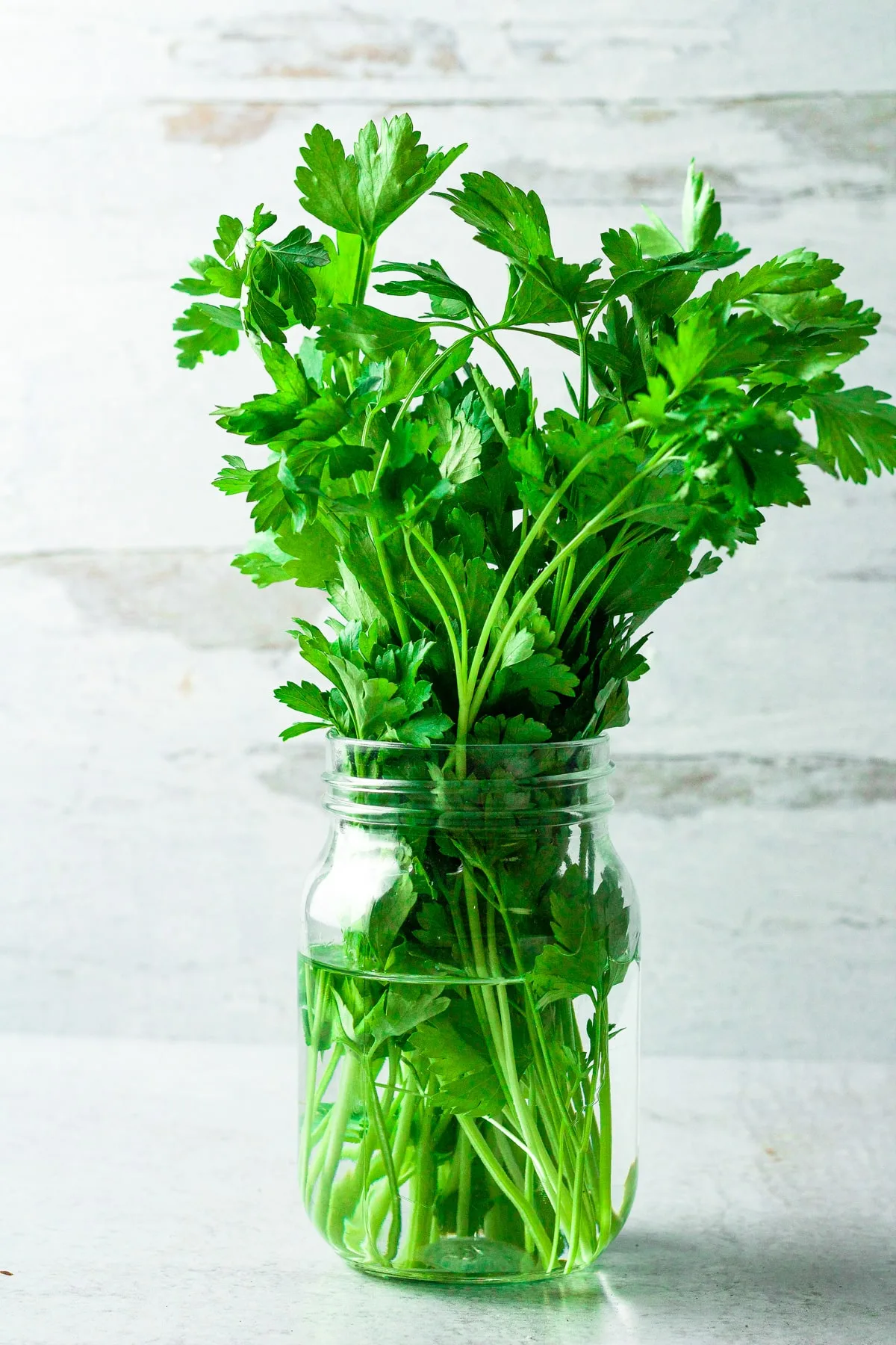 storing parsley