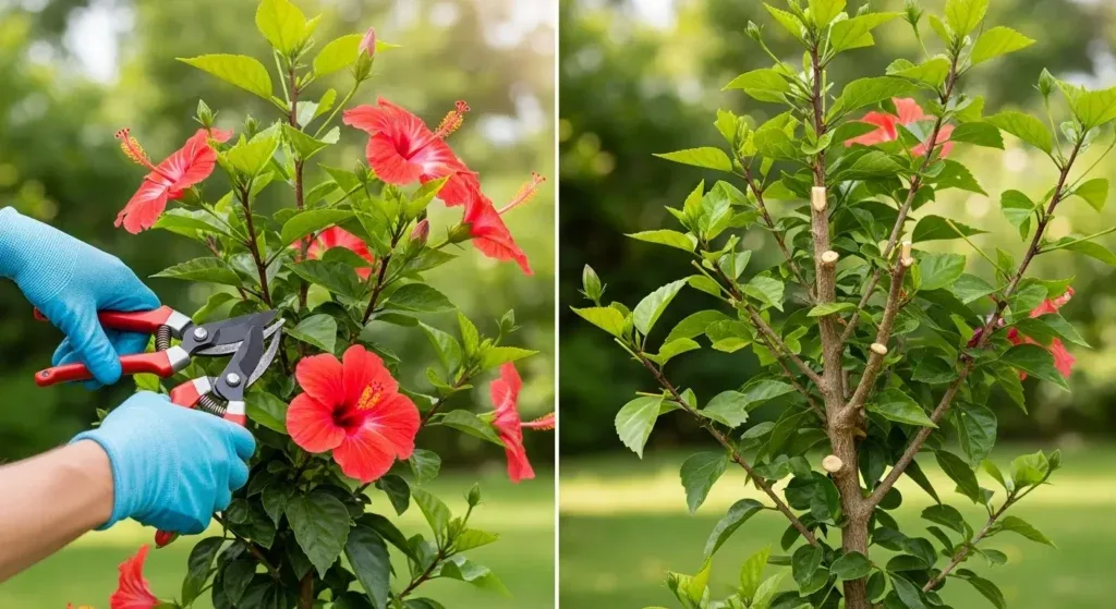 tropical hibiscus