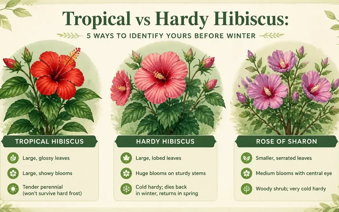 tropical vs hardy hibiscus