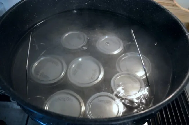 water-bath canning